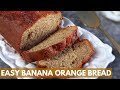 How to make Easy Banana Orange Bread | Food From Portugal