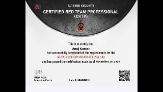 CRTP - EXAM Review - A genuine experience