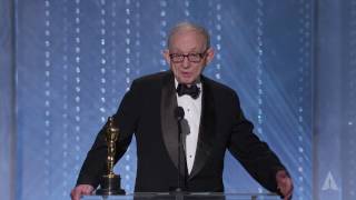 Frederick Wiseman receives an Honorary Award at the 2016 Governors Awards