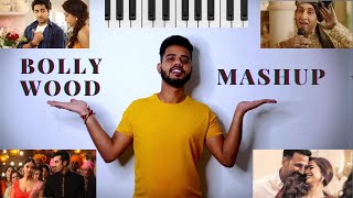 "Bollywood Mashup" || Love Mashup || Piano Cover || Korean Mix