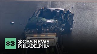 Crash causes traffic delays on I-676 east in Philadelphia