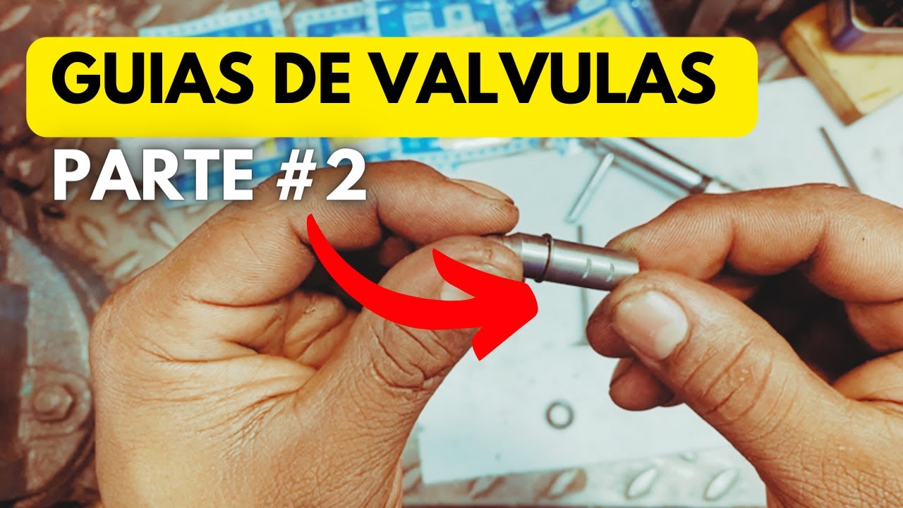 COMO CAMBIAR LAS GUIAS DE VALVULAS - #2 (cuando Las VALVULAS No Entran ...