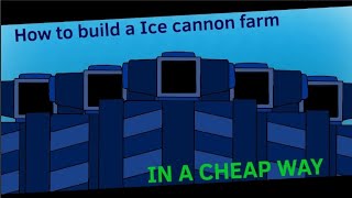 Ice Cannon farm tutorial + held use | Merge Project