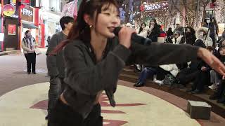 Kpop#JHKTV]Hello Sae\u0026hyunjin in hongdae kpop dance#Supernova#aespa#안녕하세 세희 현진홍대케이팝댄스#