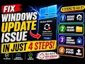 Windows Update Failed? Fix it in 4 Steps (100% Working 2026)