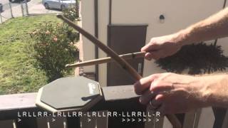 Paradiddle Passage Practice (Left Hand Lead)