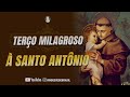 terÇo milagroso de santo antÔnio