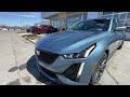 grey 2024 cadillac ct5 v review calgary ab wolfe calgary 6d127020