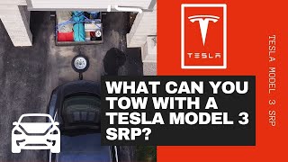 Tesla Model 3 SRP Towing | Complete trailer setup with lights