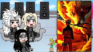 🥀THREE LEGENDARY SANIN'S REACT TO UZUMAKI NARUTO, THEIR STUDENTS & THEMSELVES // GACHA CLUB// NABIN;