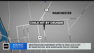 Child hit by police cruiser in Manchester N.H.