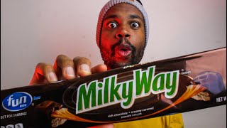 ASMR EATING MILKY WAY CHOCOLATE CANDY | ASMR TY