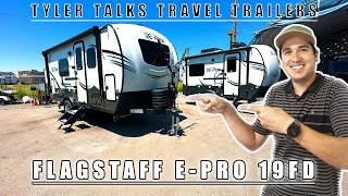 The New Flagstaff E-Pro 19FD- ONLY 19 FEET WITH RECLINERS AND A DINETTE!?!?