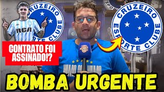 🚨BOMBA! CONTRATAÇÃO DE PESO!? CONFIRMOU! NINGUÉM ACREDITOU! PEDRO BH CONFIRMOU!? NOTÍCIAS CRUZEIRO