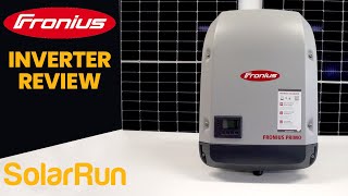 🌞 Fronius Solar Inverter Review 2022  - Solar Run 🌞🌞