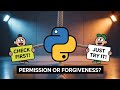 2 Python Error Handling Styles: LYBL vs EAFP