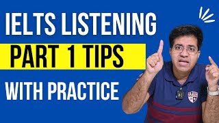 IELTS LISTENING PART 1 WITH PRACTICE BY ASAD YAQUB