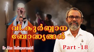 PART 18 || THE POWER OF HOLY MASS || വിശുദ്ധ കുർബ്ബാനയെ കൂടുതൽ അറിയാം|  Br. Alex Mullaparambil