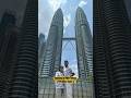 Twinning at Malaysia iconic Twin Tower Petronas Tower (@ViVAsStories1983) #petronastowers #shorts