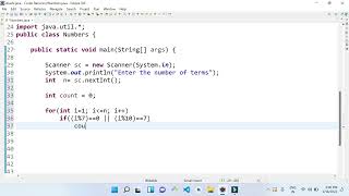 How to Count Number of Buzz Between 1 to 100