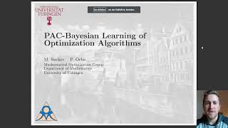 AISTATS 2023: PAC-Bayesian Learning of Optimization Algorithms