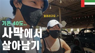 사막 사파리 투어.. 더워 죽는다 - 두바이, UAE [세계여행 3]