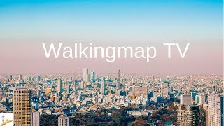 Mori Art Museum (From Roppongi Station) - Walking Map/ Tokyo City View/ 森美術館 / 森美术馆 / 모리 미술관