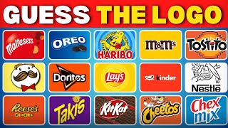 Guess The Snack Logo In 5 Seconds! | 50 Famouse logo | Amazing logo Quiz