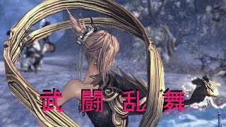 BnS 武闘乱舞 拳・斧・暗ｖｓリン剣・邪・魔　いい勝負、しかし上にあがるのは…