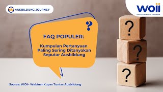 A-Z Pertanyaan  Populer  Seputar Ausbildung