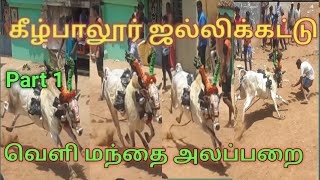 கீழ்பாலூர் ஜல்லிக்கட்டு ! வெளி மந்தையின் அலப்பறை part 1! kilpalur jallikattu! @kuttisiddharmukesh