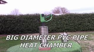 ✅ NEW IDEA HEAT PVC PIPE IN (HEAT CHAMBER USING HEAT GUN.)