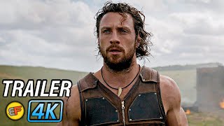KRAVEN The Hunter International Trailer (2023) 4K Ultra HD | Aaron Taylor-Johnson, Russell Crowe