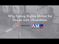 Why Voting Rights Matter for People with Disabilities