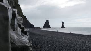 Black sand beach near Vik Iceland