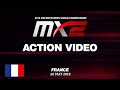 Jago Geerts passes Michele Cervellin - Race 1 MX2 - MXGP fo France 2019