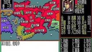 PC88 信長の野望・戦国群雄伝 本能寺の変