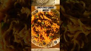 Spicy Chilli Garlic Maggi 😍#shorts #maggi #spicy #recipe #squidgame