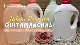 A las MANCHAS NO le tenemos MIEDO | Jabón Potente QUITA MANCHAS