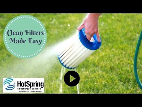 How Do I Clean My Hot Spring Spas Filters? - Hot Tubs Albuquerque How Do I Clean My Hot Spring Spas Filters? - Hot Tubs Albuquerque