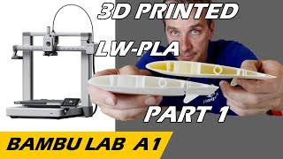 Light Weight PLA printing with the new Bambu A1 (regular size) - part 1