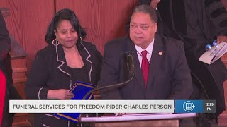 Charles Person funeral | City Council honors freedom rider with award