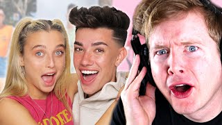 Emma Chamberlain Picks James Charles' Outfits For A Week REACTION w Wes and Steph!!
