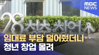 임대료 부담 덜어줬더니‥청년 창업 몰려 (2022.05.03/뉴스투데이/MBC)