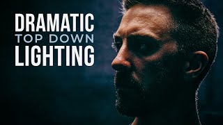 Dramatic \u0026 Cinematic Top Down Lighting Setup Tutorial (Litepanels Gemini, Astra 6X, \u0026 Lykos)