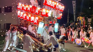 令和4年 鶴見 浜 現だんじり最終年 本宮曳行 ラスト 古宮神社夏祭り 2022/06/26(日)