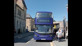 Bus Journey From Llangollen To Wrexham