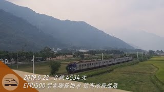 【鐵道紀錄#13】台鐵4534次 EMU500區間車 德高陸橋通過