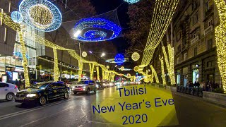 Tbilisi, Georgia New Year 2020 firework 4k /Новогодний салют в Тбилиси