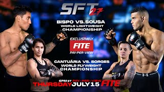 The wait is over! Two title fights featured on SF7 27